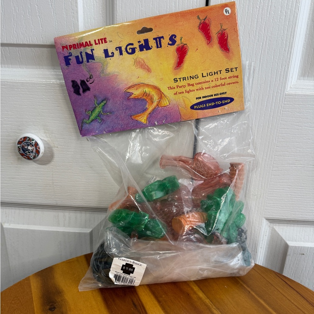 Primal Lite fun lights palm‎ trees flamingo string light set